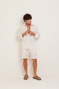 CAMISA LINHO OFF WHITE