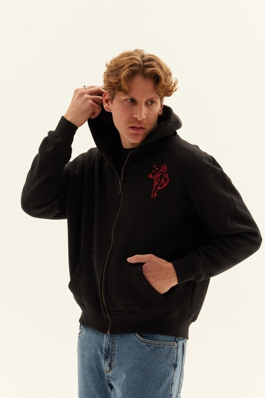 HEARTLESS ZIP-UP HOODIE