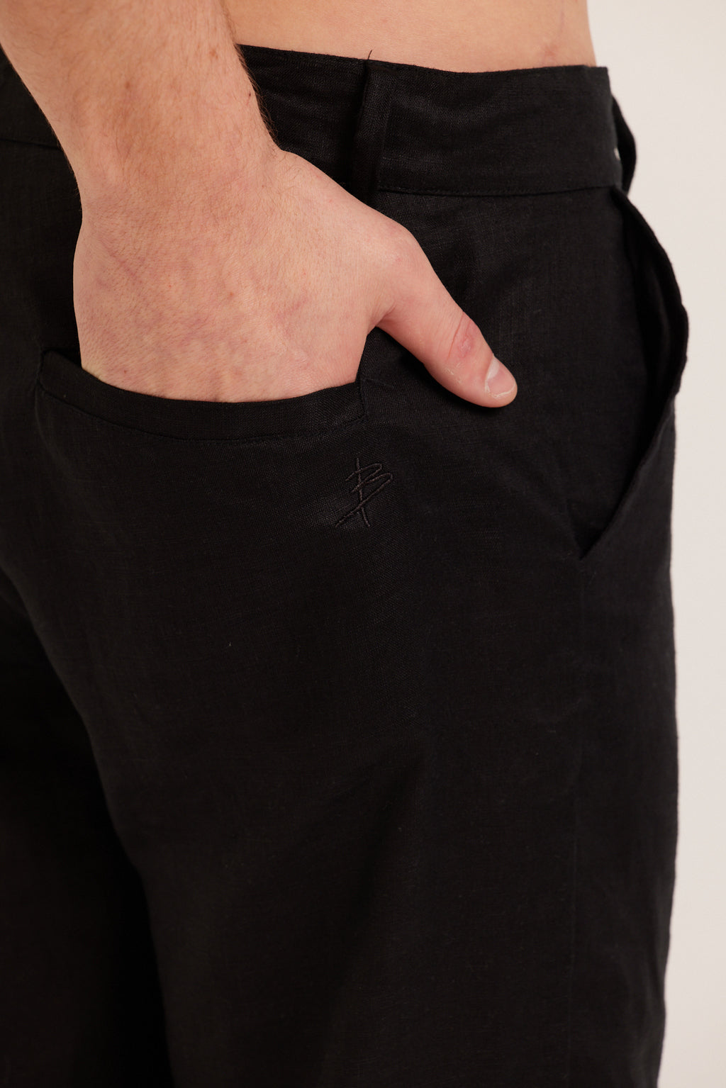 CALÇA LINHO BLACK