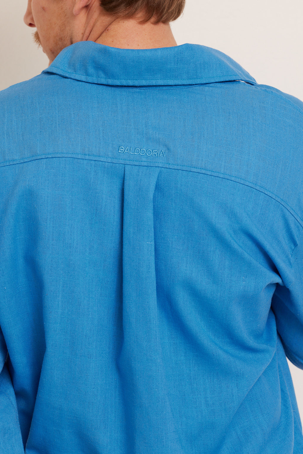 CAMISA LINHO SKY BLUE