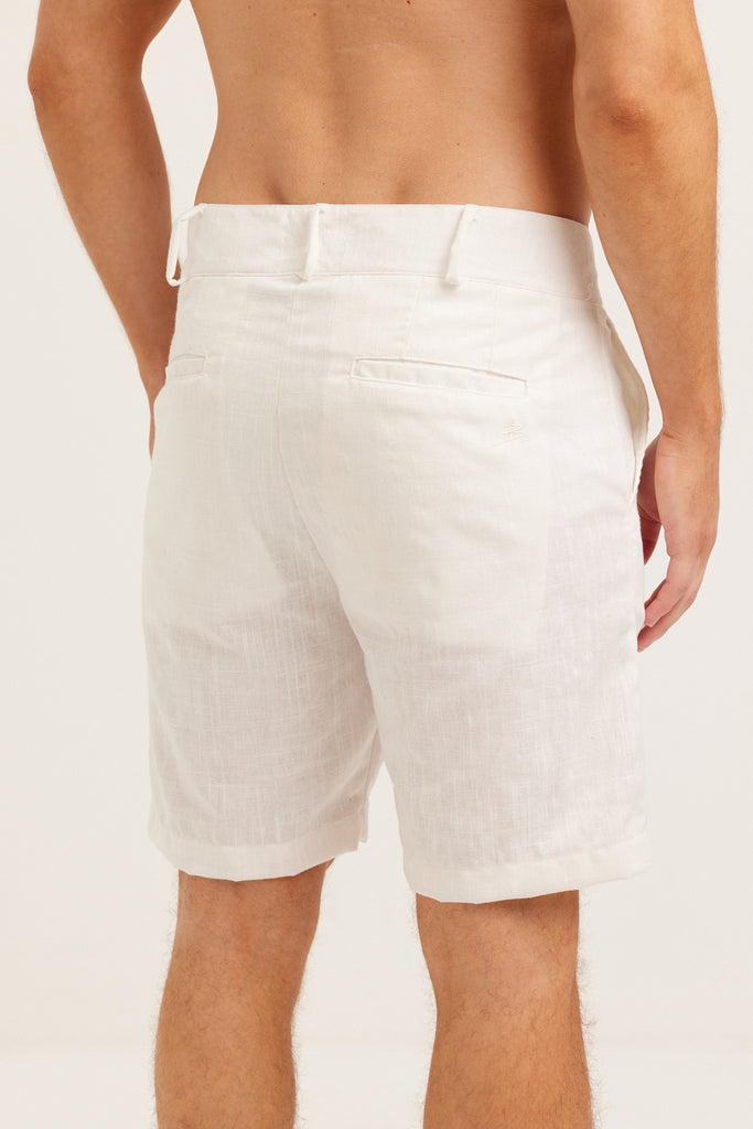 SHORTS LINHO OFF WHITE