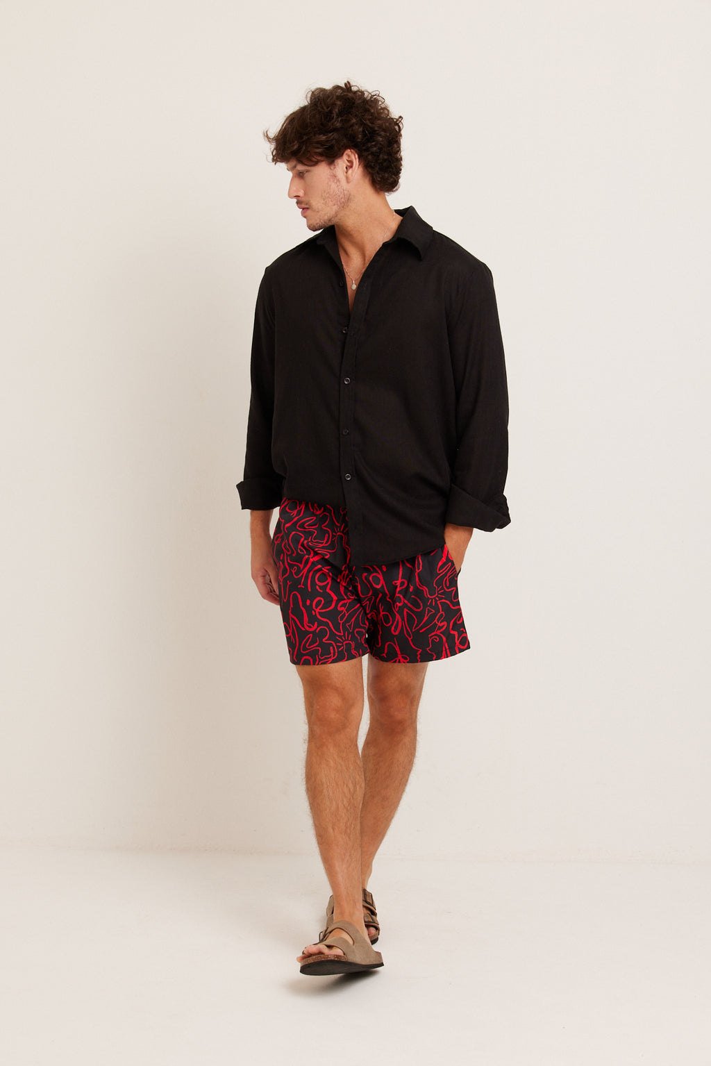 CAMISA LINHO BLACK