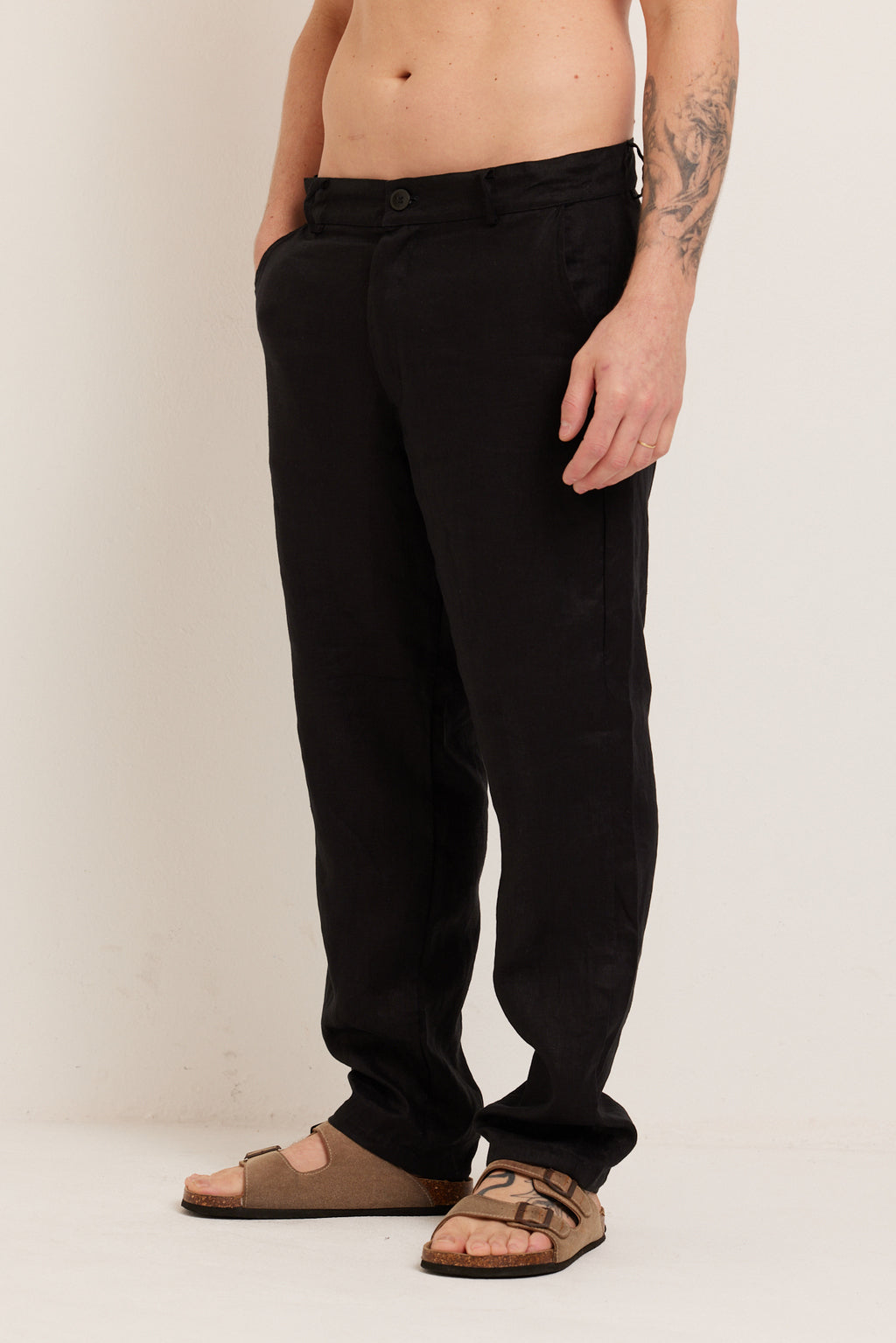CALÇA LINHO BLACK