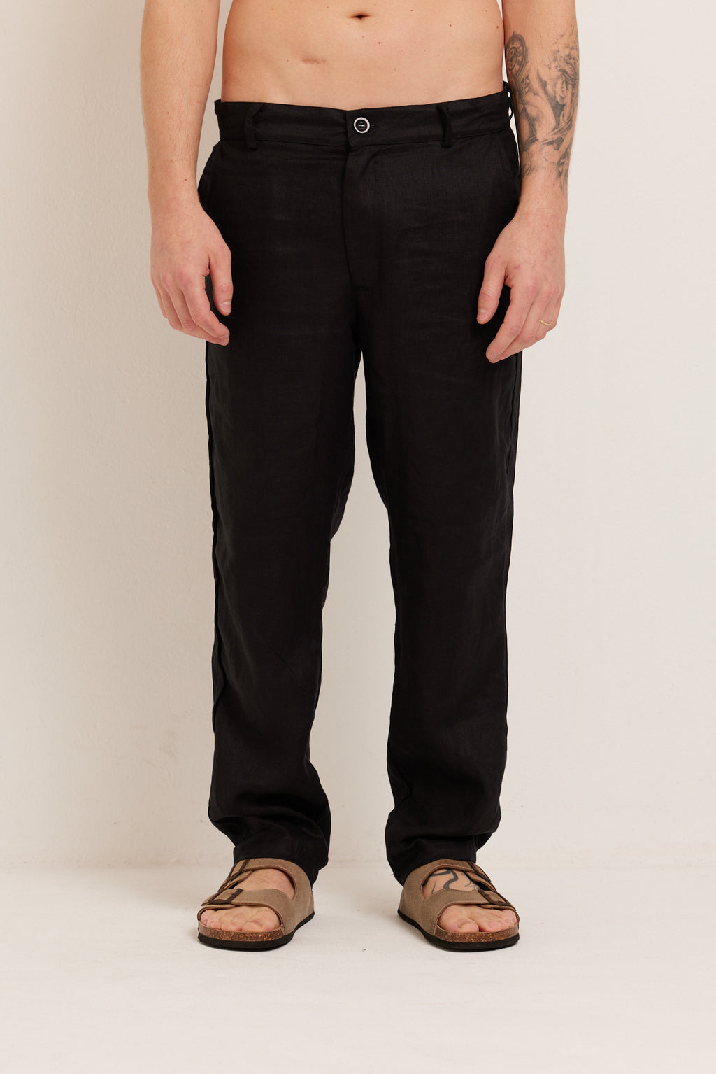CALÇA LINHO BLACK