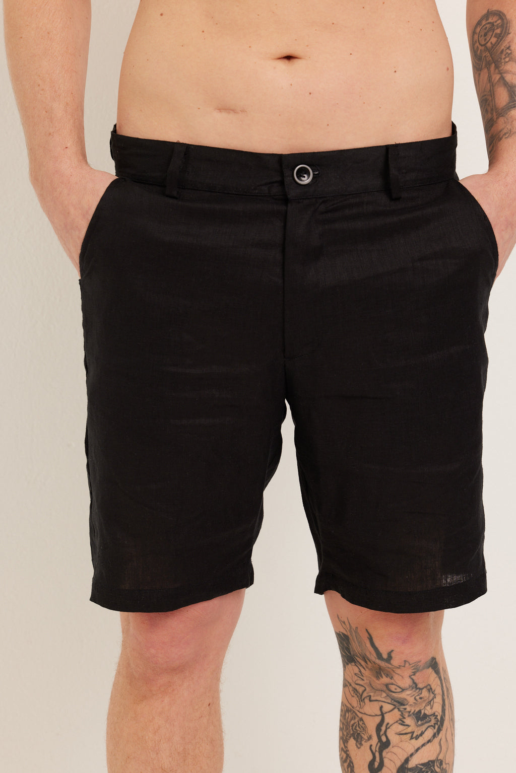 SHORTS LINHO OFF WHITE