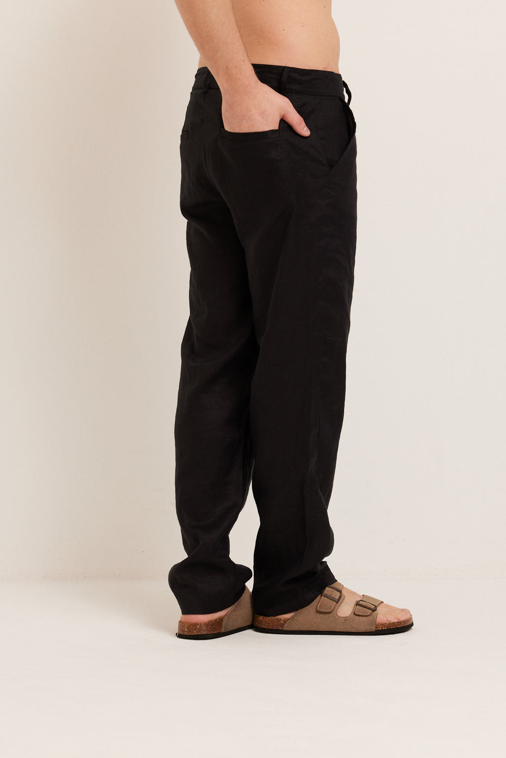 CALÇA LINHO BLACK