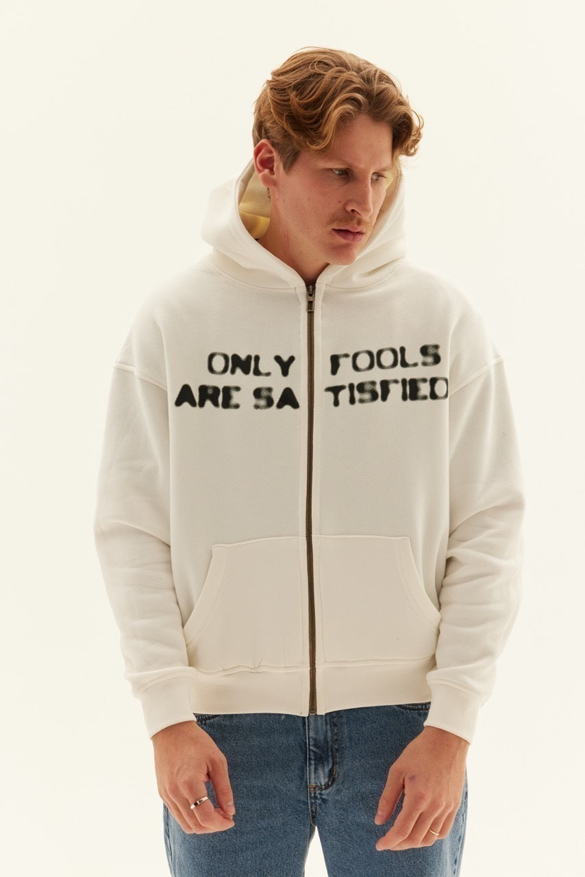 FOOLS ZIP-UP HOODIE
