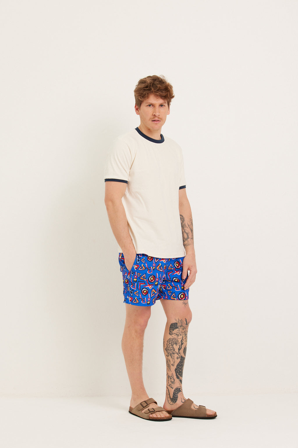 TRIBE SWIM SHORTS