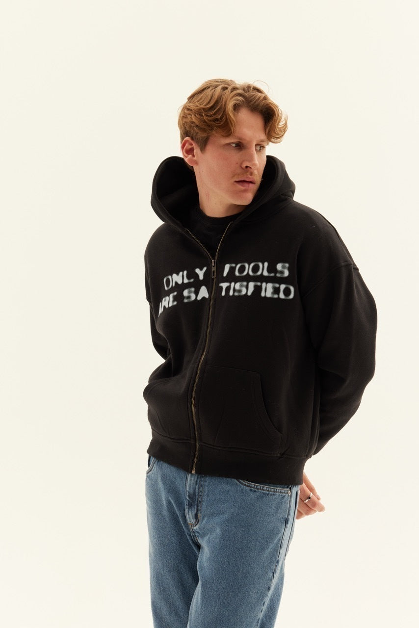 FOOLS ZIP-UP HOODIE