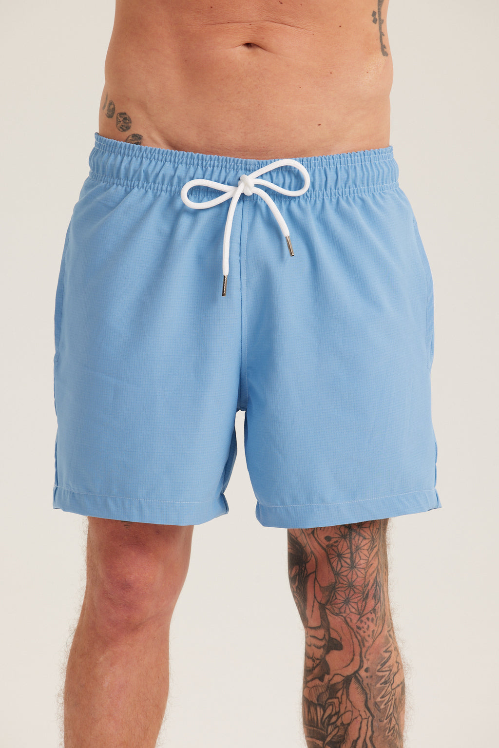 BLUE SWIM SHORTS