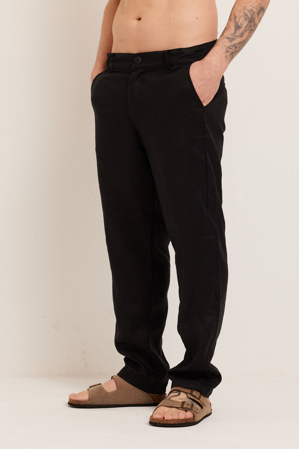 CALÇA LINHO BLACK