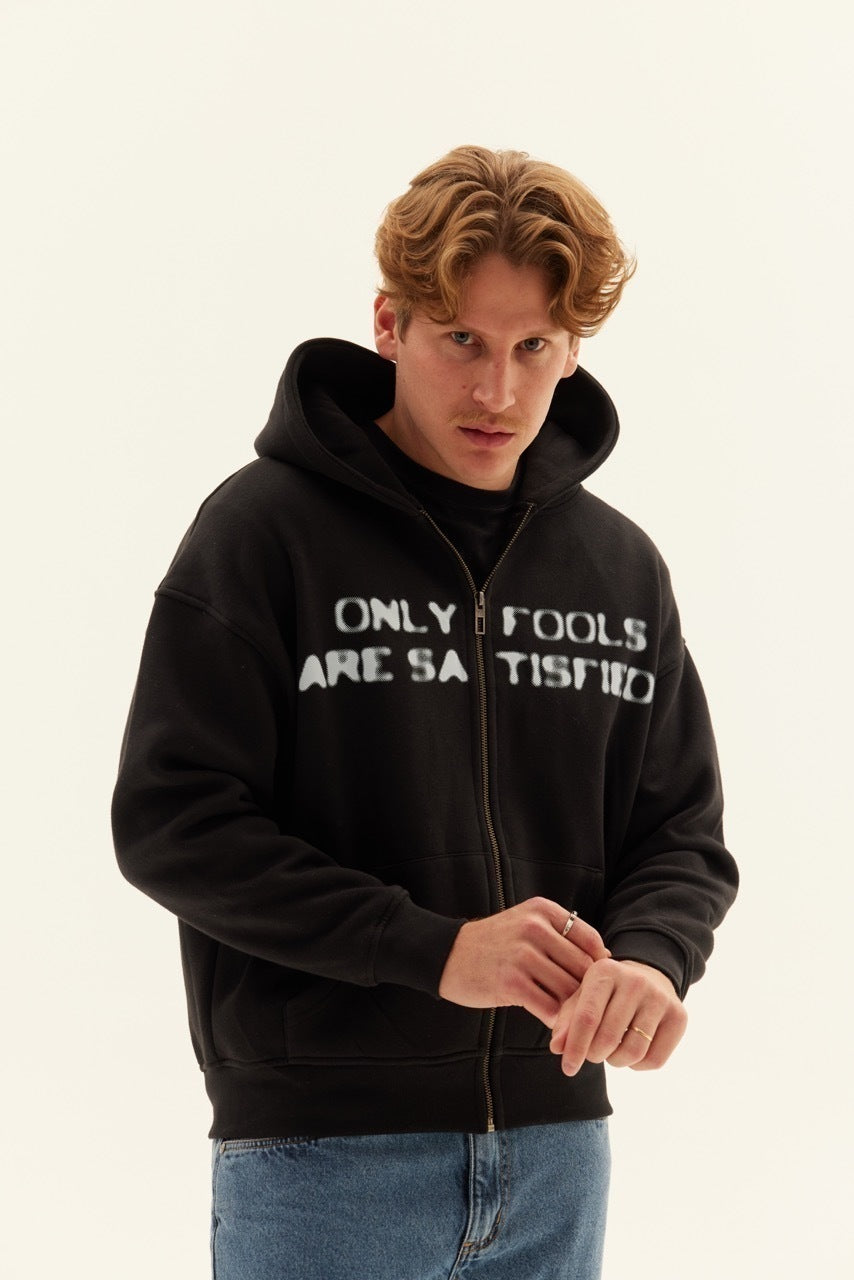 FOOLS ZIP-UP HOODIE