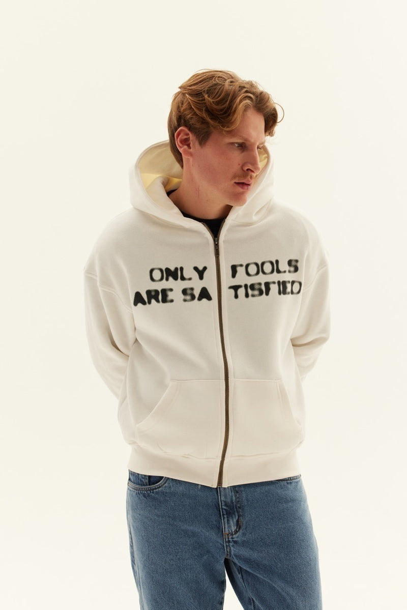 FOOLS ZIP-UP HOODIE