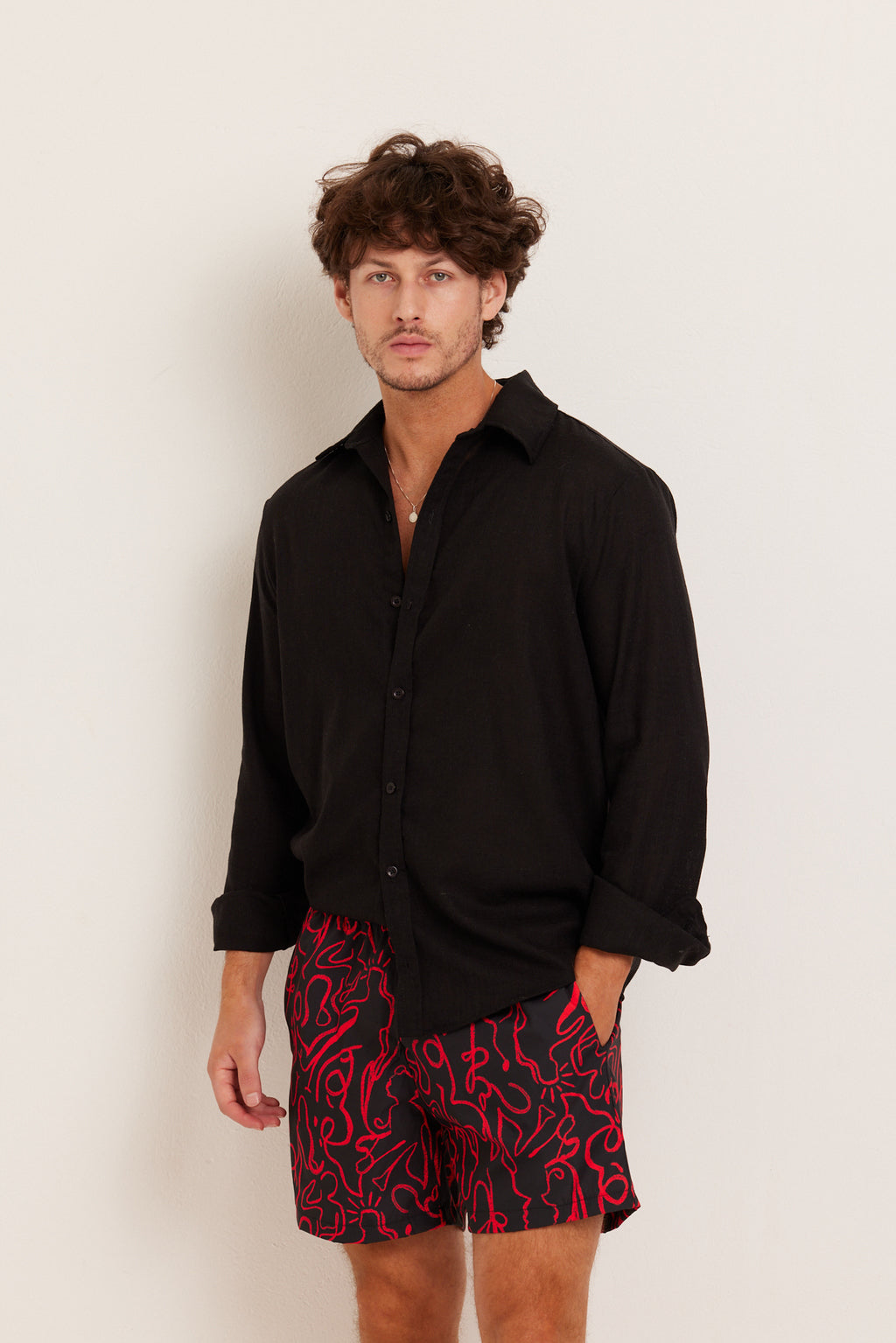 CAMISA LINHO BLACK