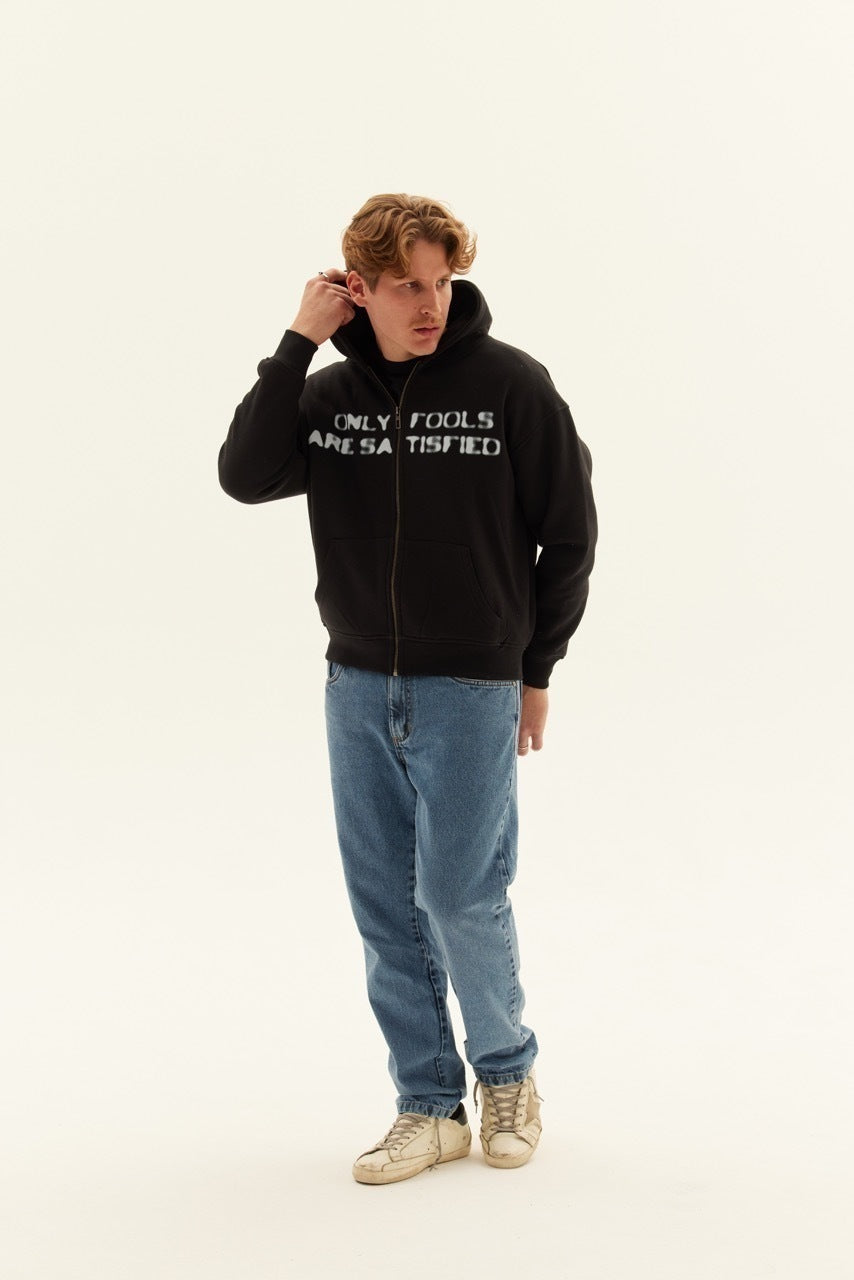FOOLS ZIP-UP HOODIE