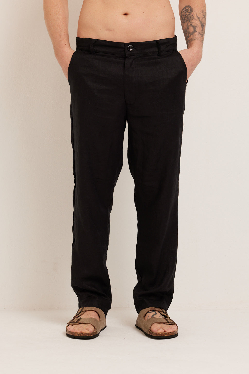 CALÇA LINHO BLACK