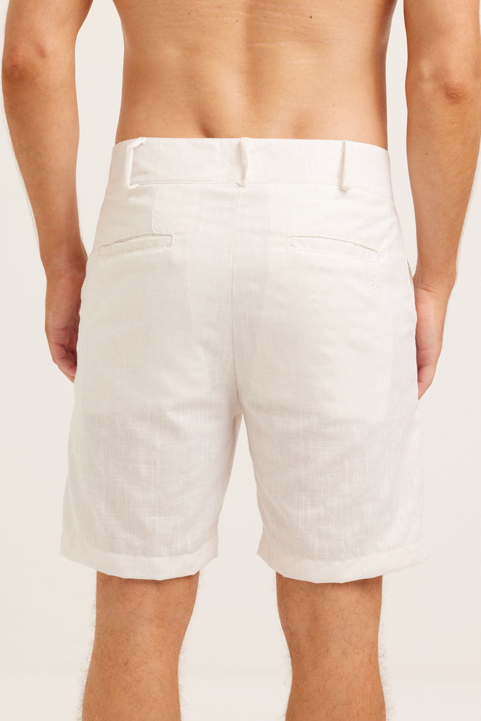 SHORTS LINHO OFF WHITE
